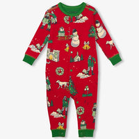 Baby Feeling Frosty Christmas Union Suit