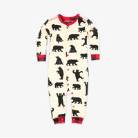 Black Bear Bum One-Piece Pajamas – Baby