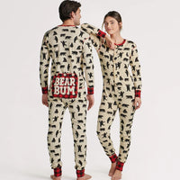 Black Bear Bum One-Piece Pajamas – Adult