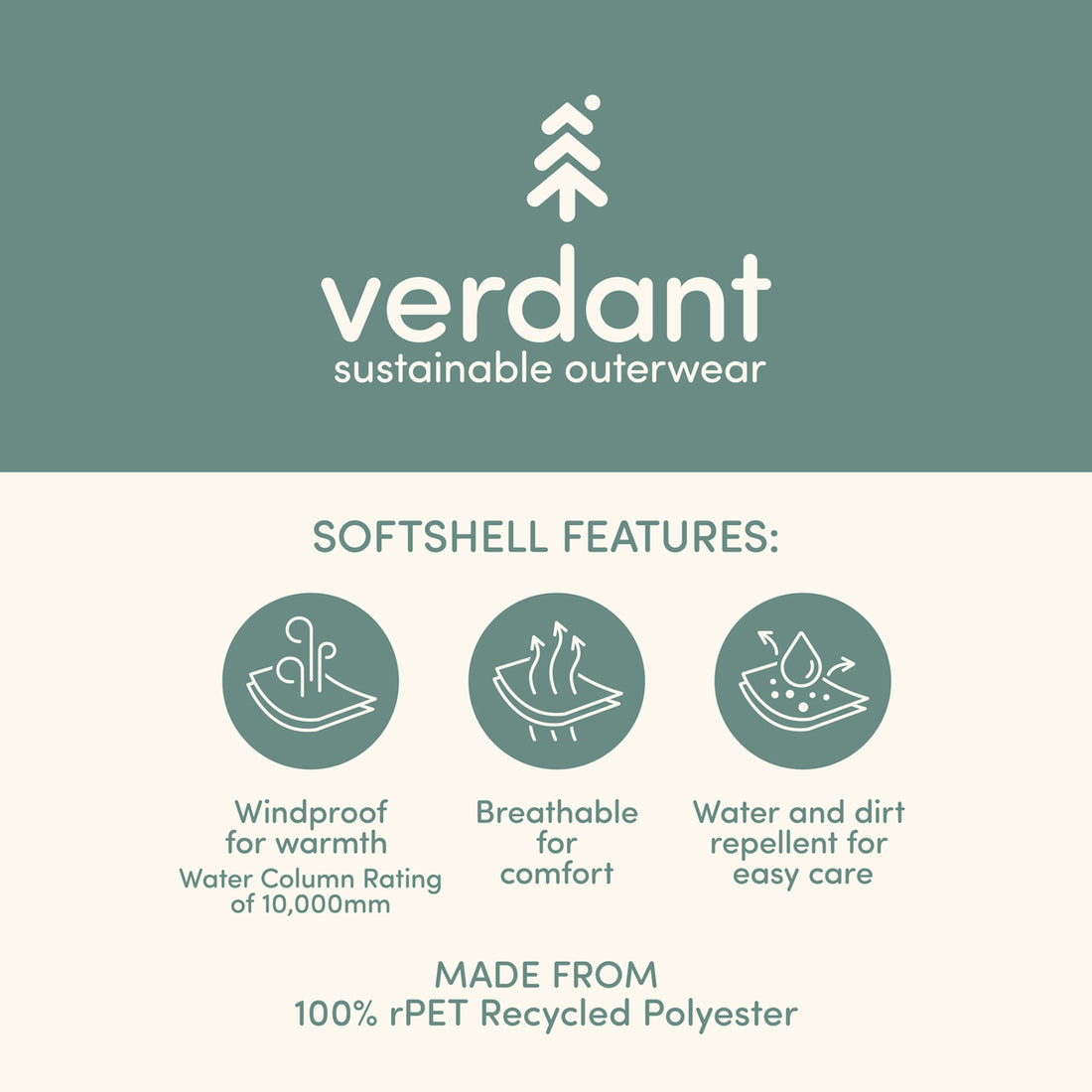 Verdant Softshell Water Resistant Jacket