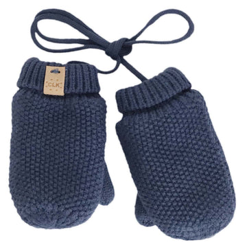 Soft Touch Knit Mitten with Cord