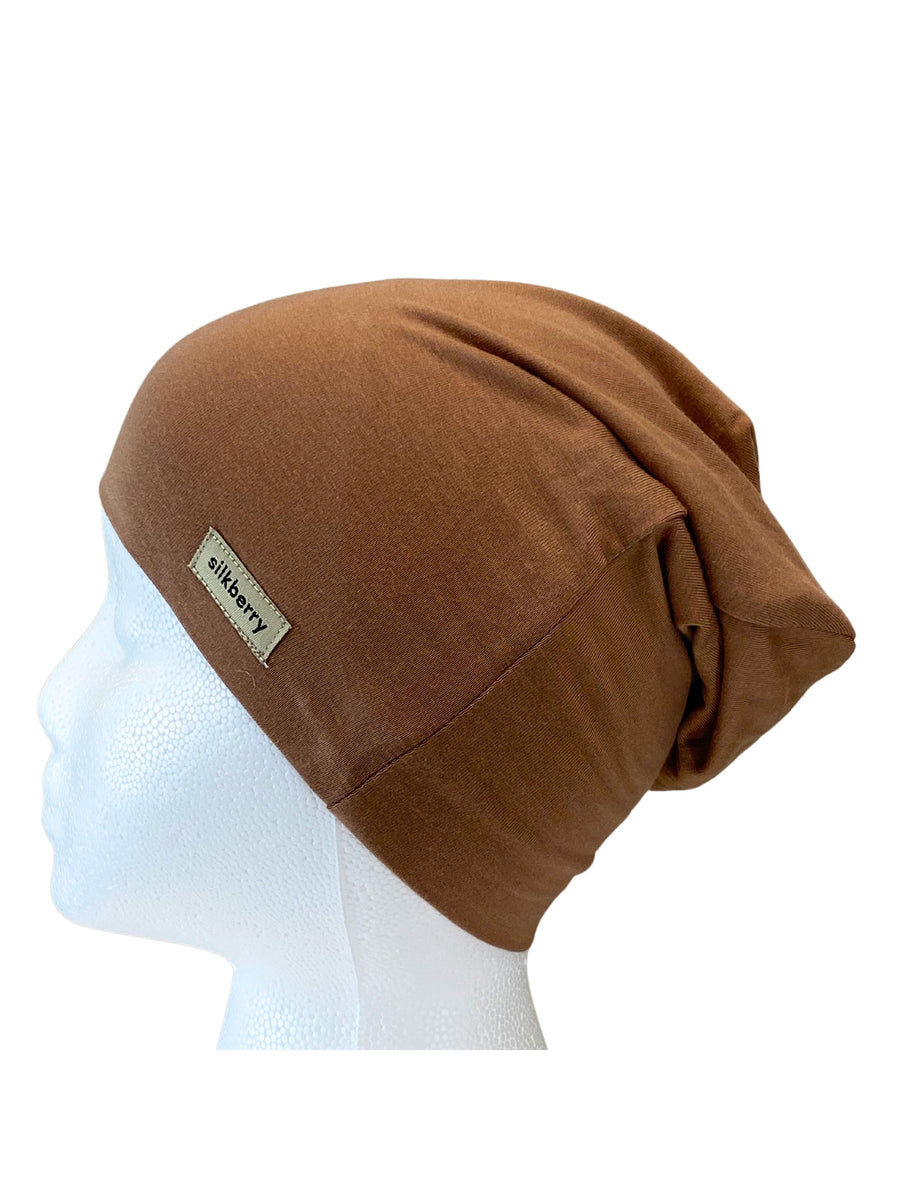 Bamboo Jersey Slouchy Beanie