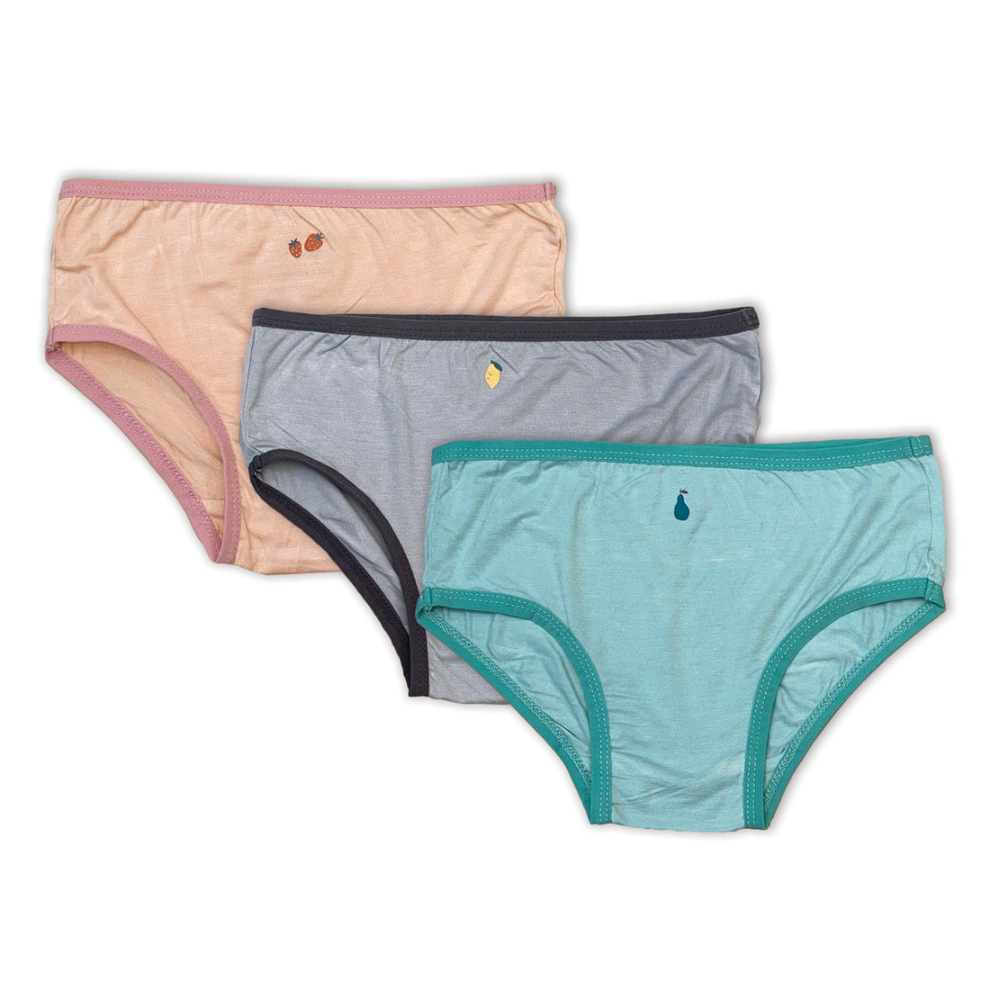 Bamboo Girls Bikini Underwear - 3 Pack