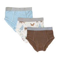 Bamboo Boys Brief Underwear - 3 Pack