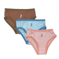 Bamboo Girls Bikini Underwear - 3 Pack