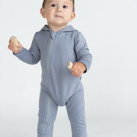 Bamboo Fleece Hooded Romper