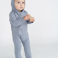 Bamboo Fleece Hooded Romper