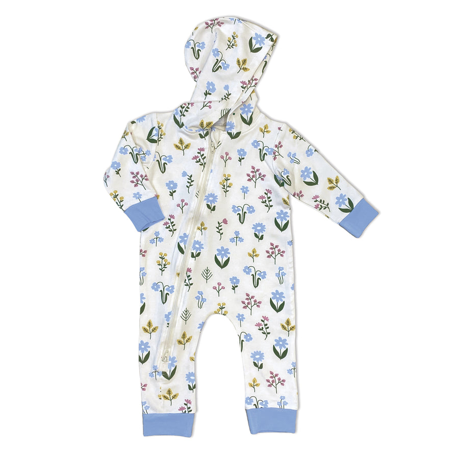 Bamboo Fleece Hooded Romper