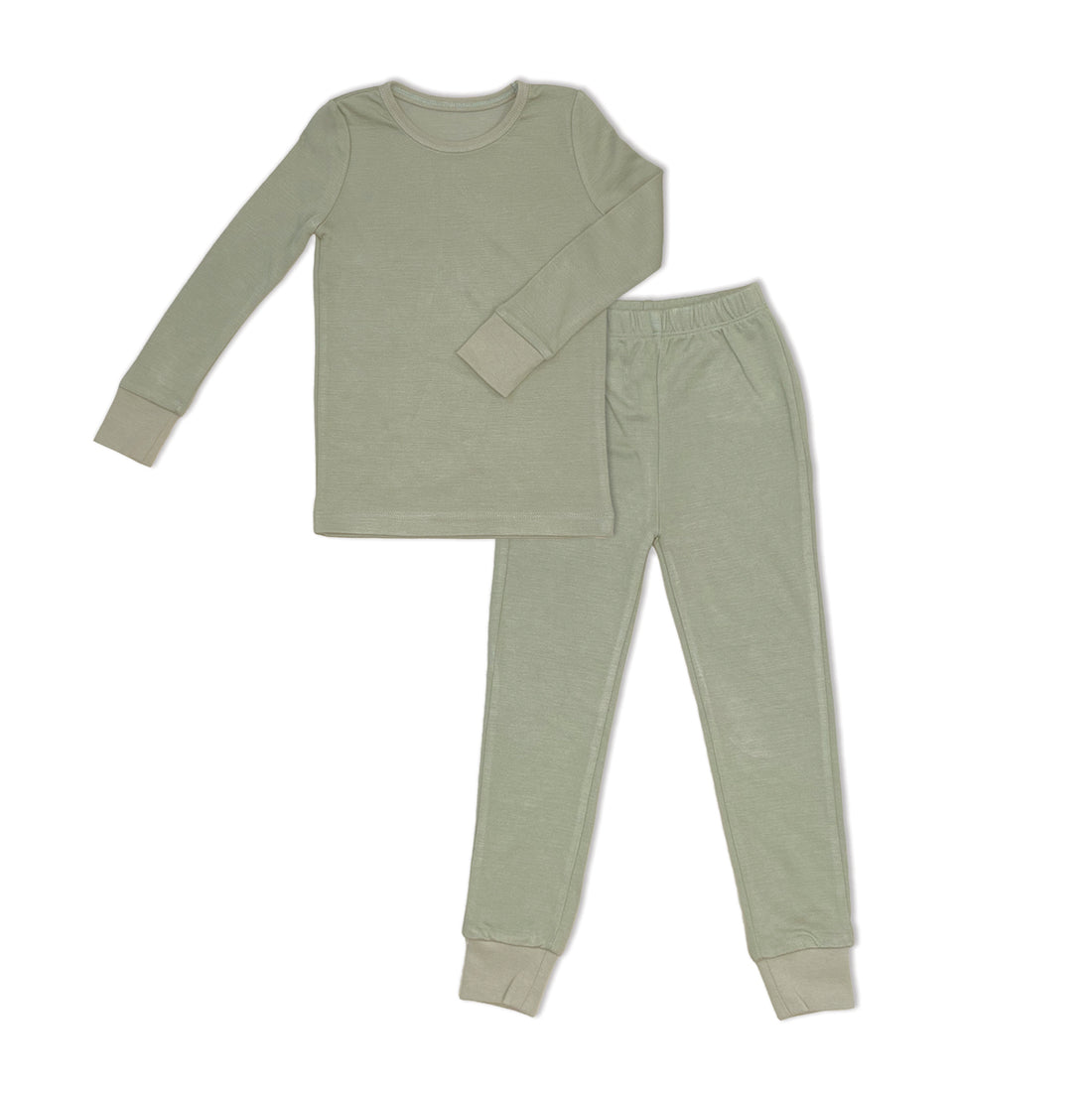 Bamboo Wool Long Sleeve Pajama Set