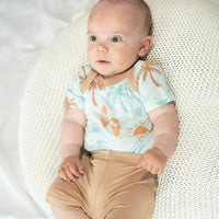 Bamboo Short Sleeve Onesie & Short Set