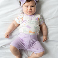 Bamboo Ruffle Onesie & Shorts