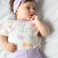 Bamboo Ruffle Onesie & Shorts