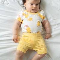 Bamboo Ruffle Onesie & Shorts