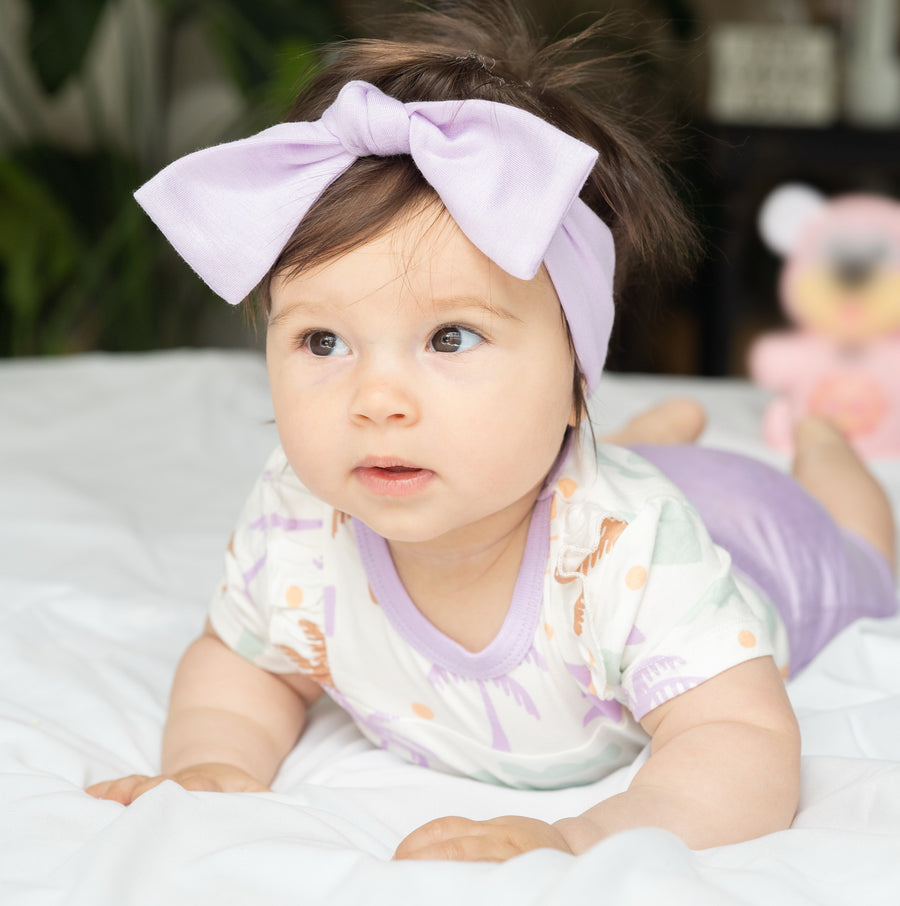 Bamboo Ruffle Onesie & Shorts