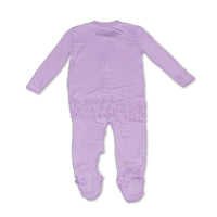 Bamboo Ruffle Footie Sleeper