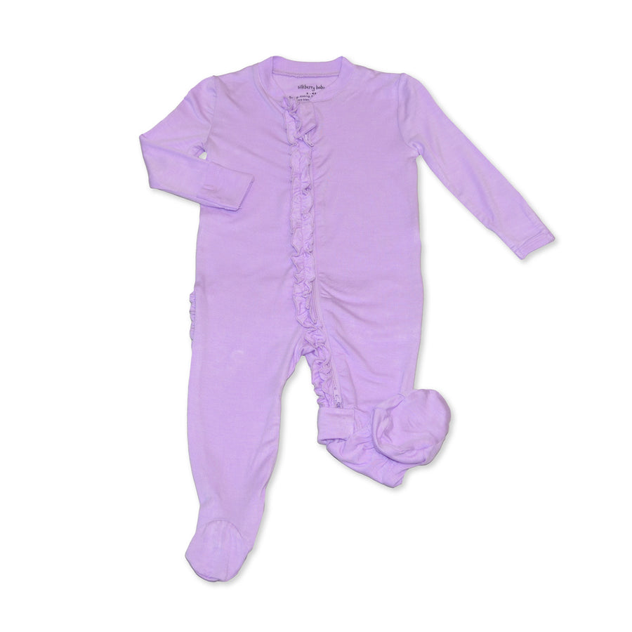 Bamboo Ruffle Footie Sleeper