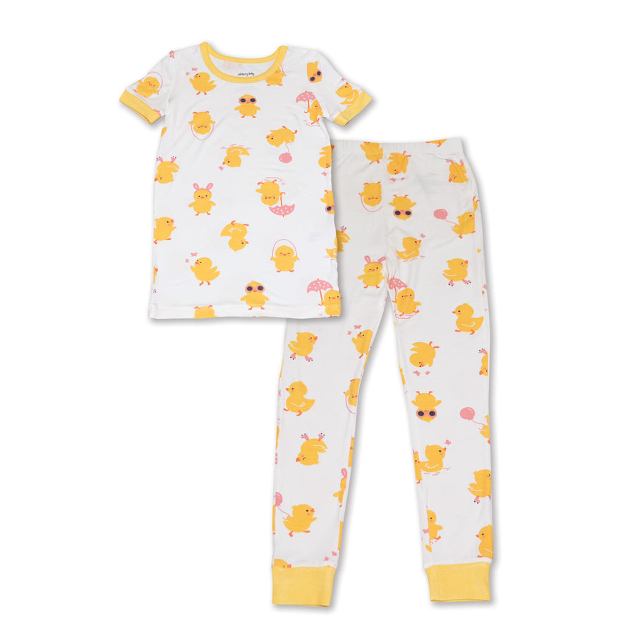 Silkberry Bamboo Short Sleeve 2 pc Pajama Set