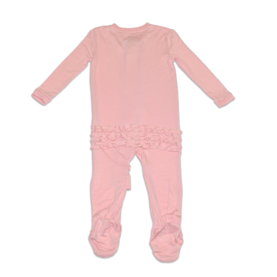 Bamboo Ruffle Footie Sleeper