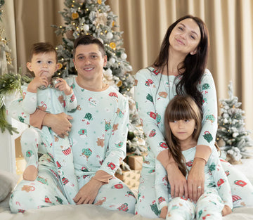 Festive Cocoa Bamboo Family Collection