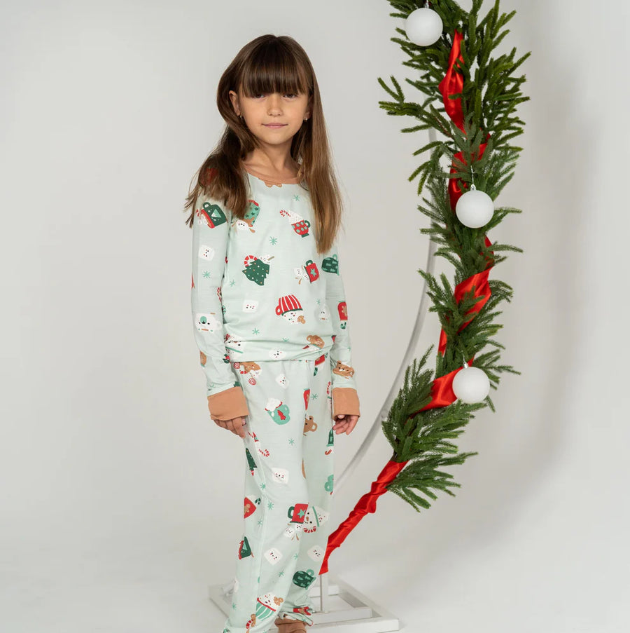 Festive Cocoa Bamboo Family Collection