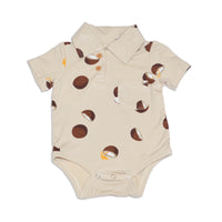 Bamboo Short Sleeve Polo Onesie