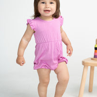 Bamboo Ruffle Romper