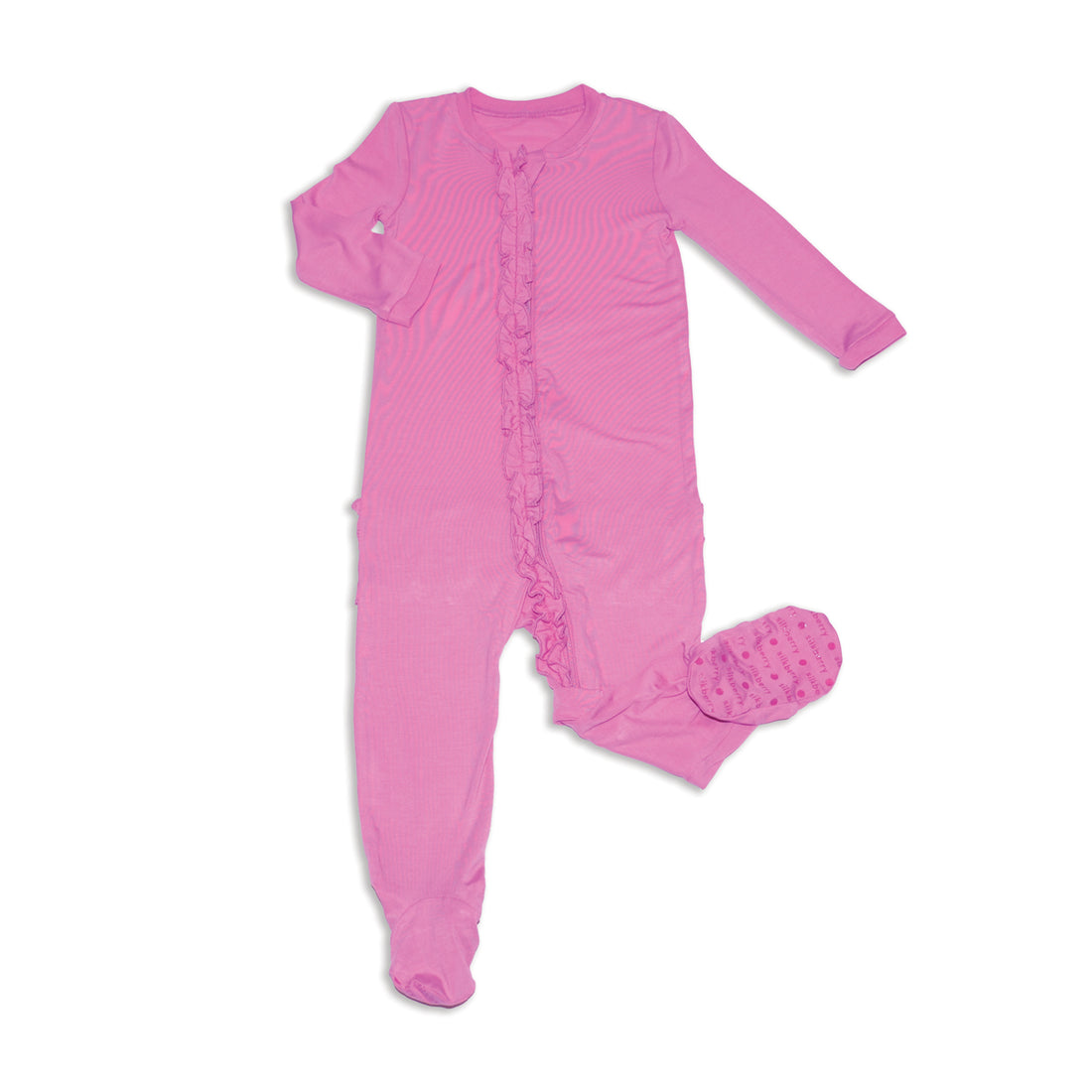 Bamboo Ruffle Footie Sleeper