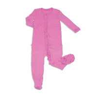 Bamboo Ruffle Footie Sleeper
