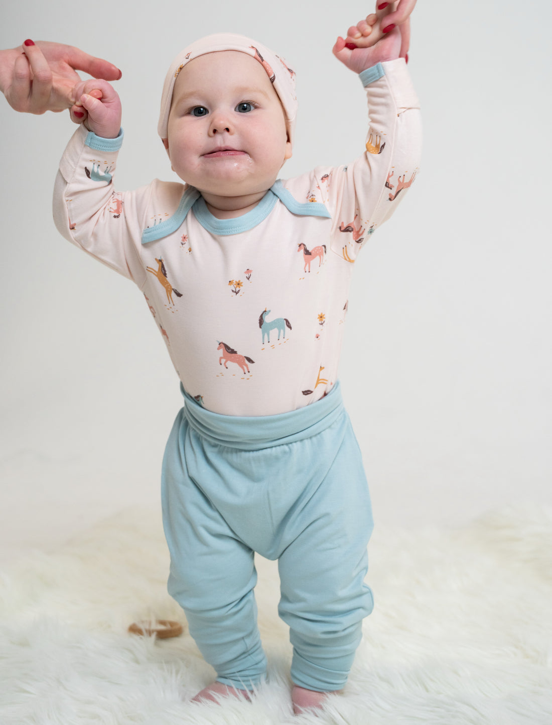 Bamboo Grow With Me Harem Pants