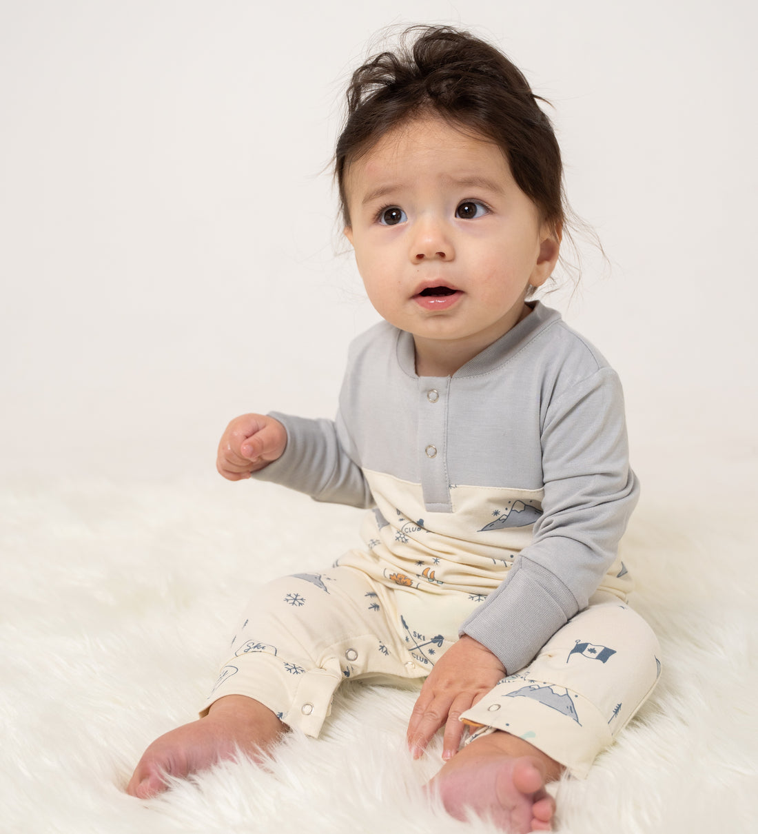 Bamboo Long Sleeve Romper