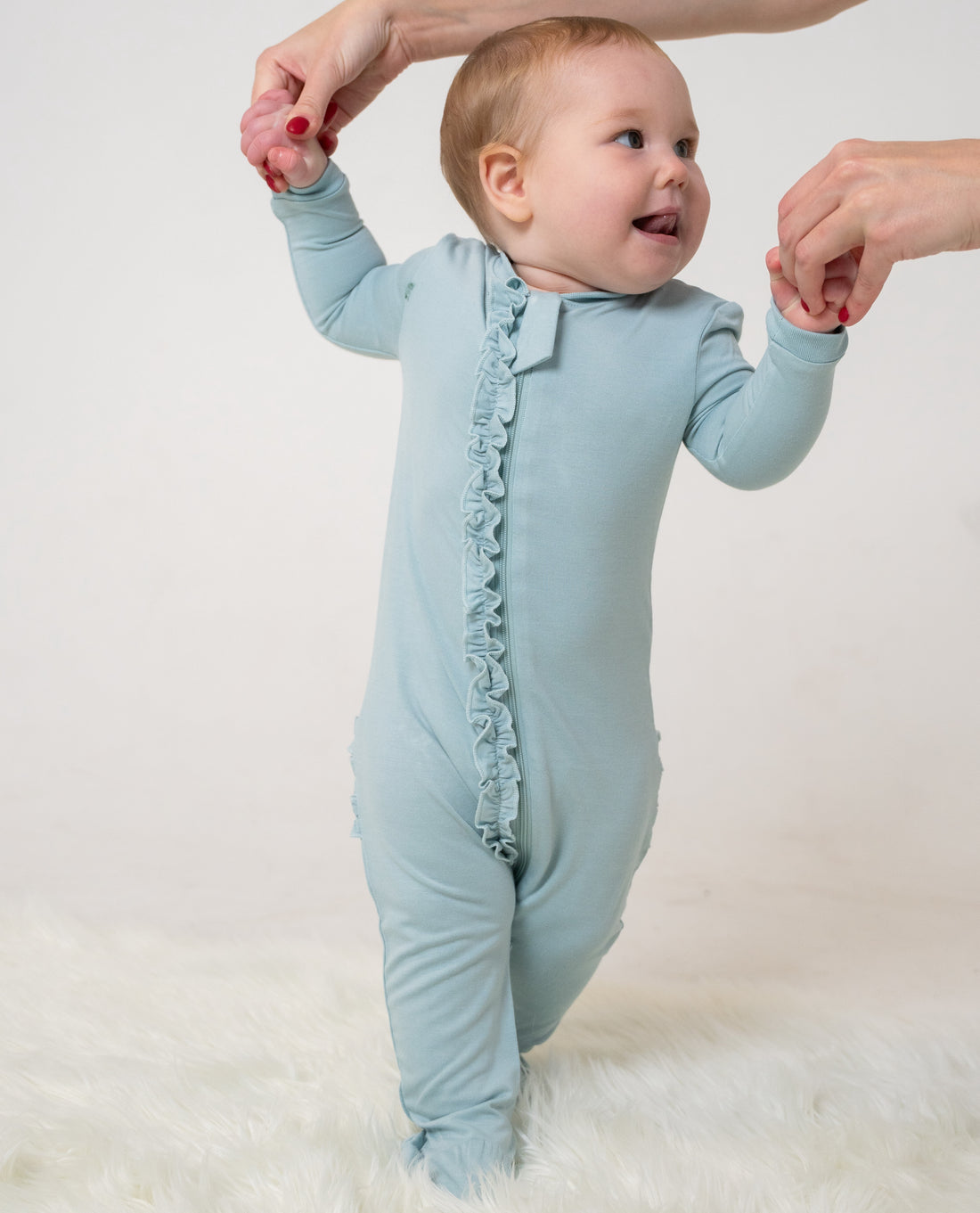 Bamboo Footie Sleeper with Two Way Zipper
