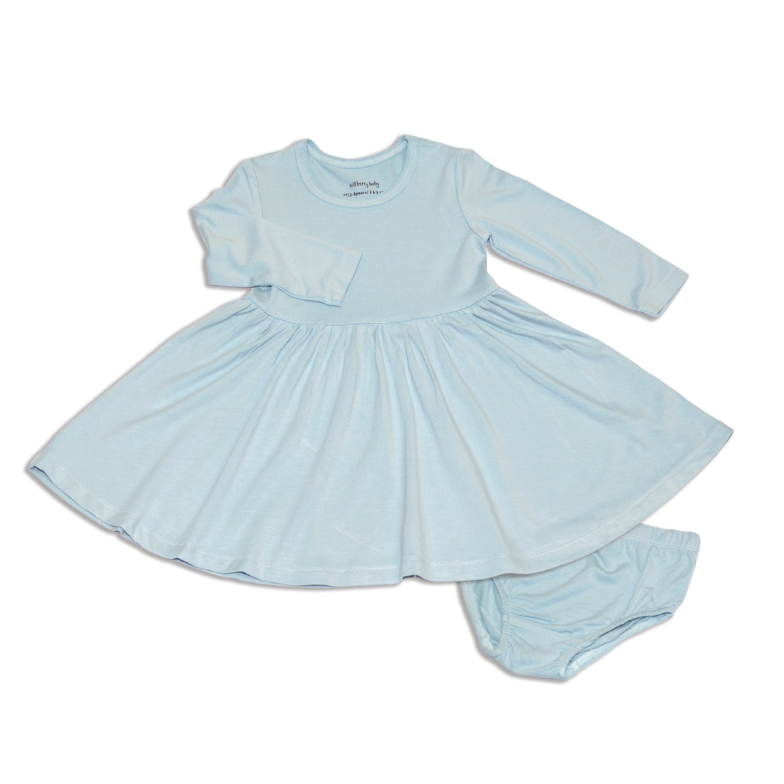 Bamboo Long Sleeve Flare Dress