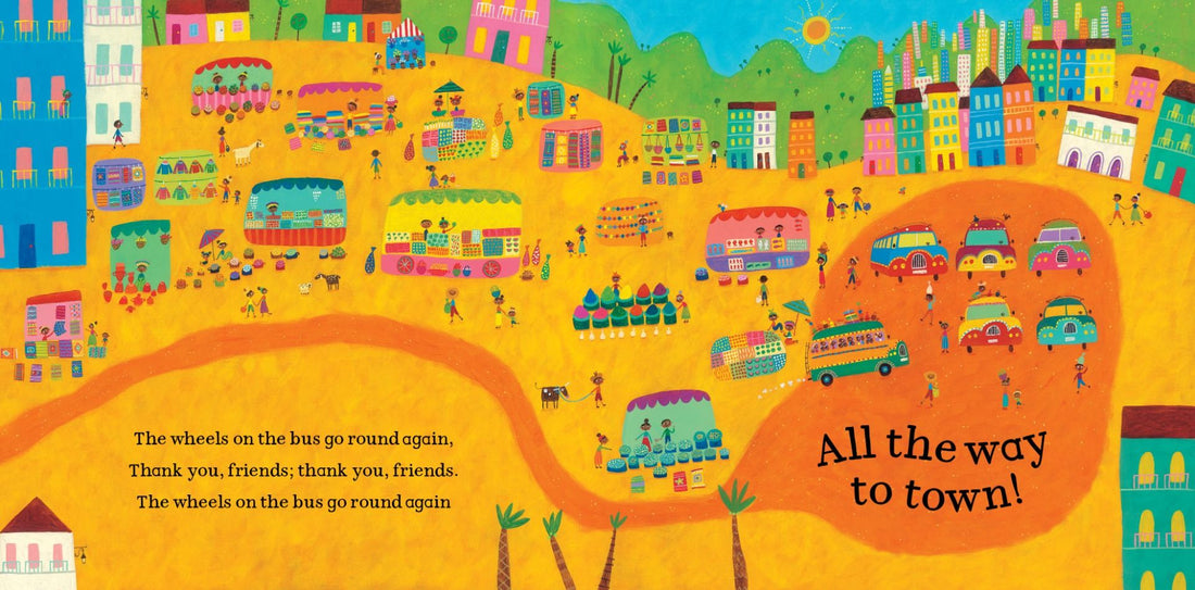 Wheels on the Bus Baby-Proof Book
