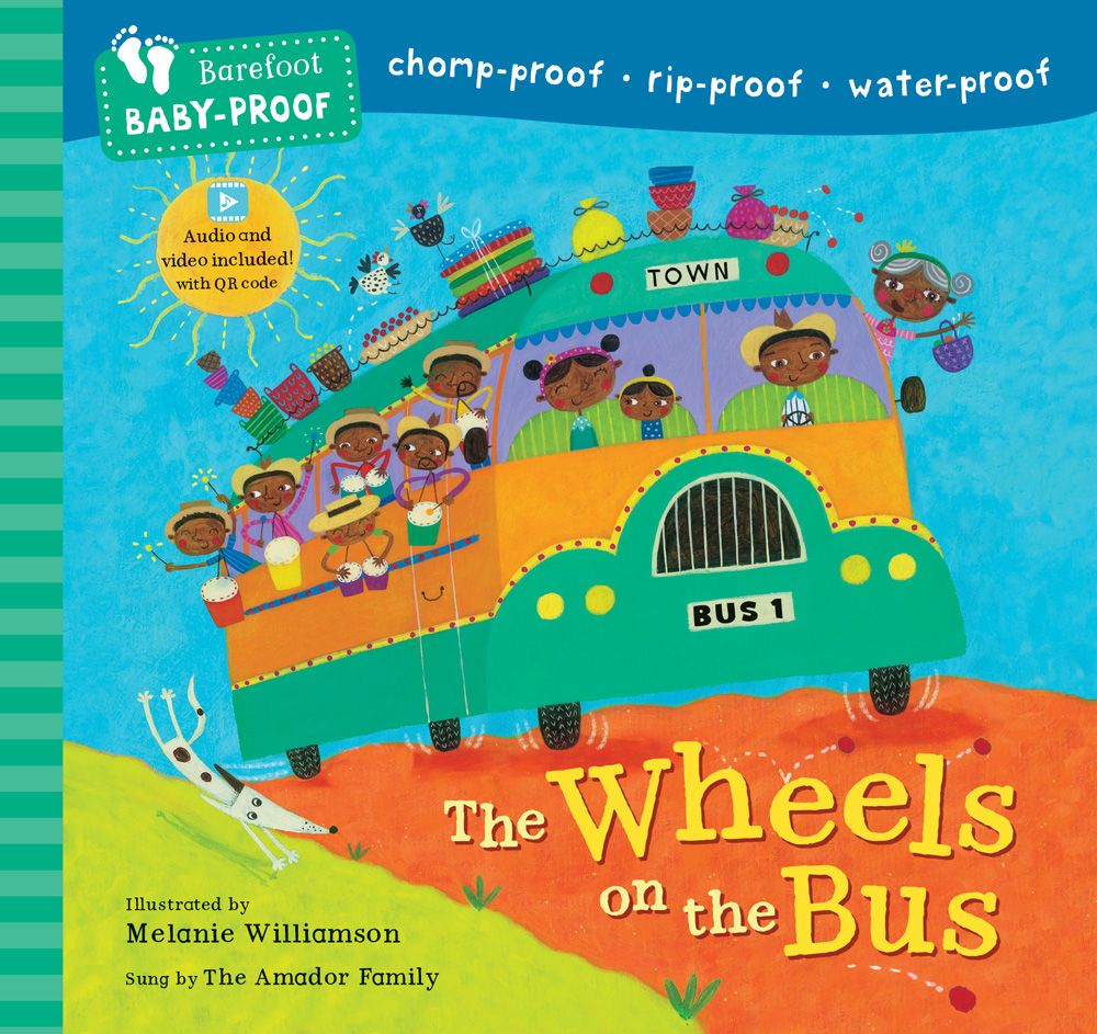Wheels on the Bus Baby-Proof Book