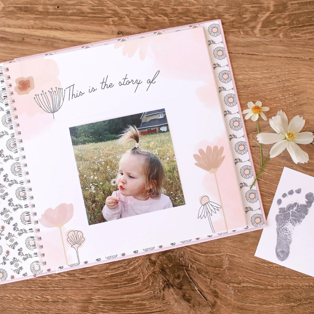 Luxurious Wildflower Meadow Memory Book