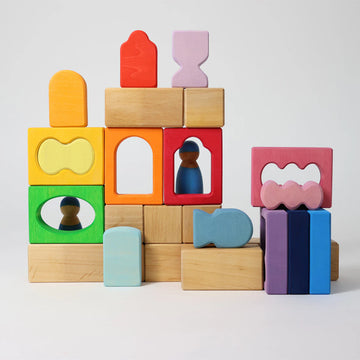 Grimms Spiel x Holz Design Building Set Windows