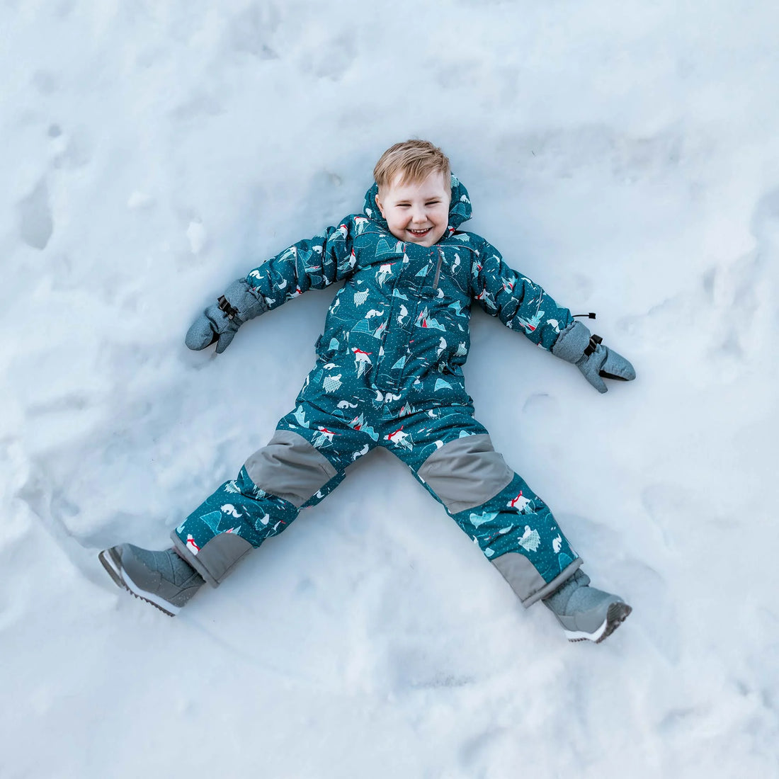 Kids Waterproof Snowsuit