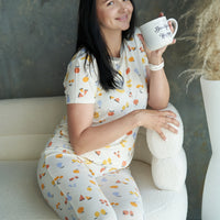 Women's Bamboo Short Sleeve Pajama Set