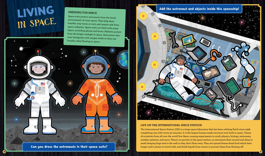 Solar System Sticker Book