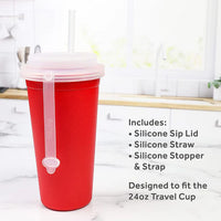 RePlay 24 oz Tumbler Lid and Straw