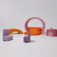 Mobile Home - Pink Orange