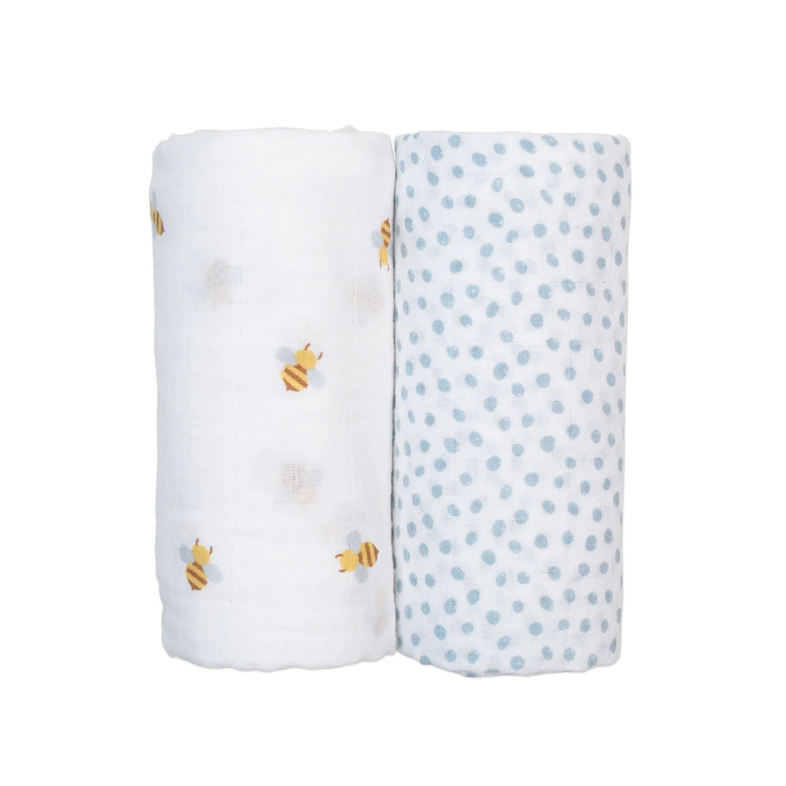 Cotton Muslin Swaddle Blankets - 2 pack