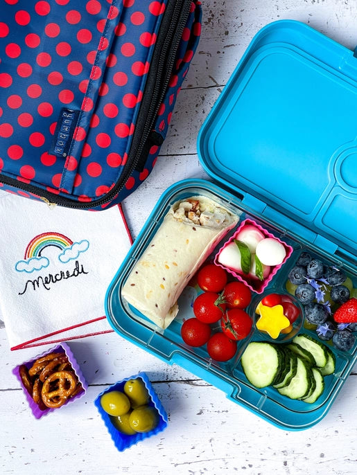 Multicolor Mini Silicone Bento Cubes