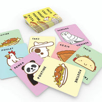 Taco Chat Poulet Poutine Pizza Game : French Edition