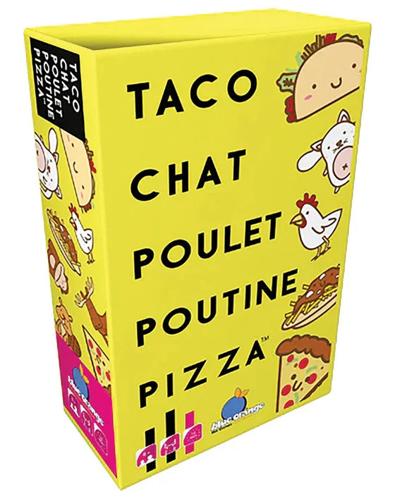 Taco Chat Poulet Poutine Pizza Game : French Edition
