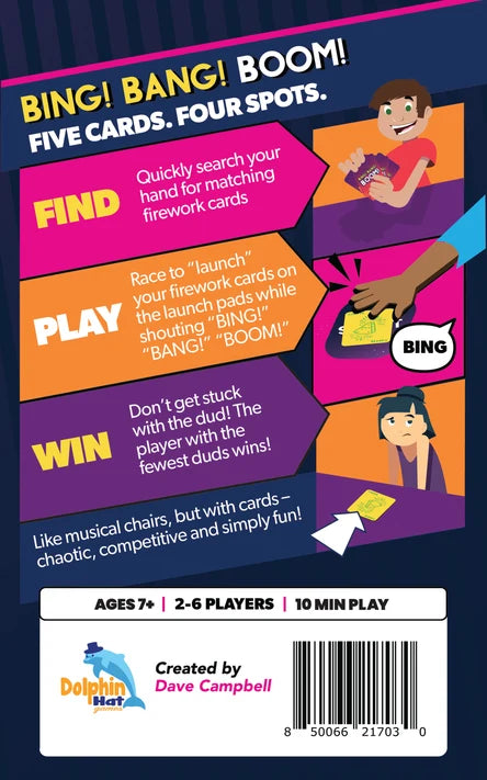 Bing Bang Boom Card Game