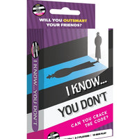 I Know You Don't Card Game