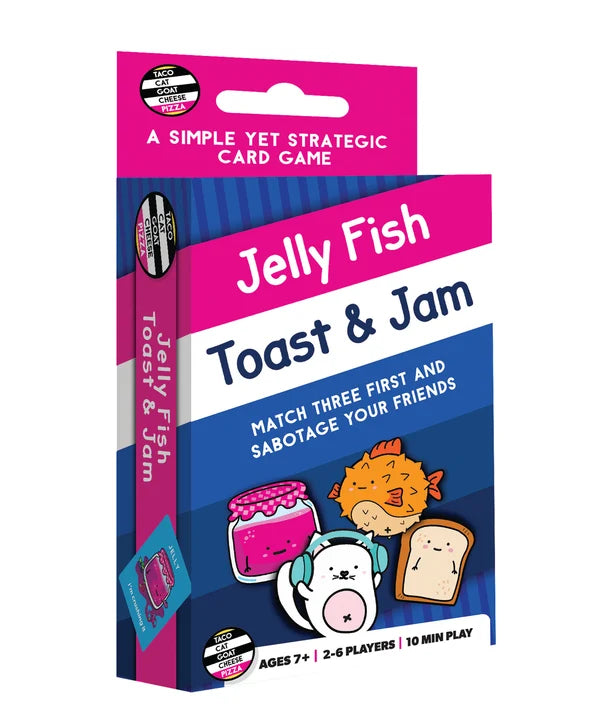 Jelly Fish Toast & Jam Card Game
