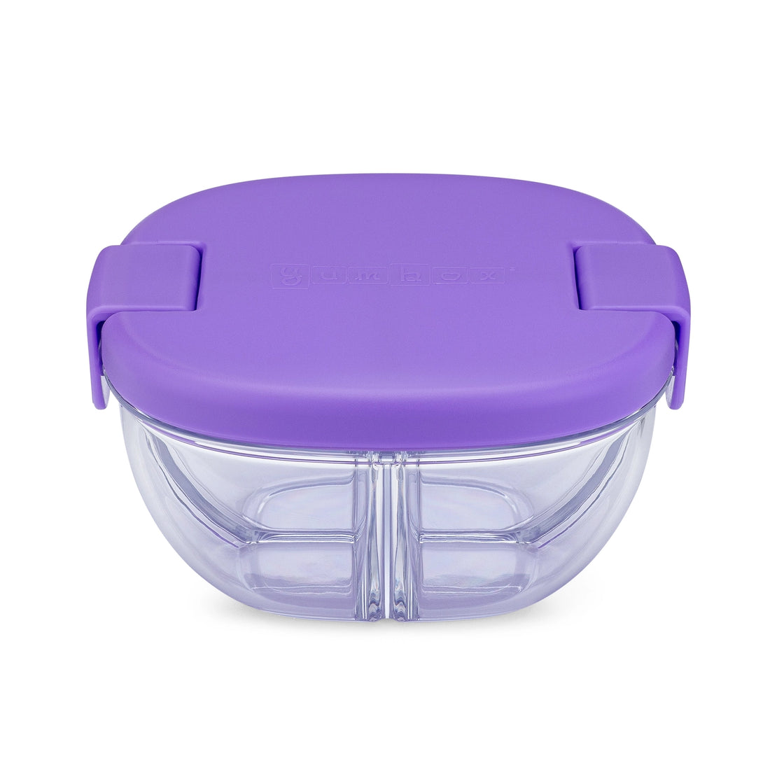 Compact Leakproof Snack Bowl with 3 Compartments