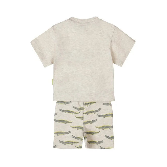 Baby Two Piece Crocodile Top & Shorts